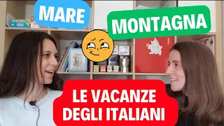 Conversazione Naturale in Italiano: LE VACANZE DEGLI ITALIANI| Real Italian Conversation (ita SUB)