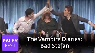 The Vampire Diaries - Paul Wesley Likes Bad Stefan