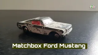 Matchbox series no8 Mustang diecast restoration