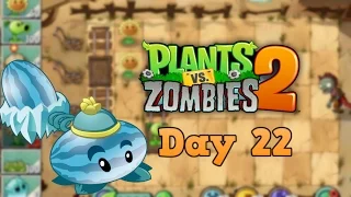 Plants vs Zombies 2 | Wild West Day 22 | Walkthrough