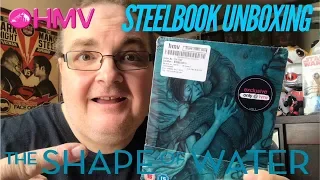 The Shape of Water HMV Steelbook Unboxing