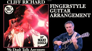 We Don't Talk Anymore, Cliff Richard, Fingerstyle Guitar Arrangement by Jake Reichbart
