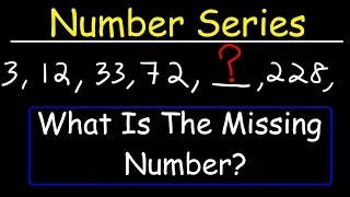 Number Series Reasoning Tricks & Shortcuts - More Problems!