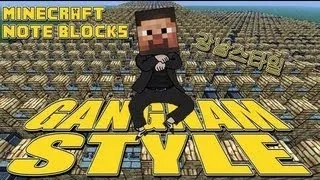 Minecraft Style PARODY of Gangnam Style