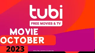 Tubi Free Movies October 2023
