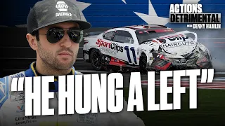 Did Chase Elliott Wreck Denny Hamlin on Purpose? | Actions Detrimental