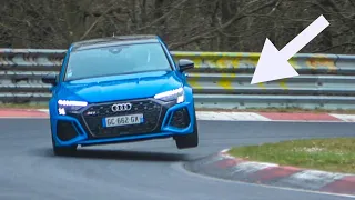 Nurburgring SLIPPERY Conditions, HARD Driving, Highlights Nordschleife Touristenfahrten