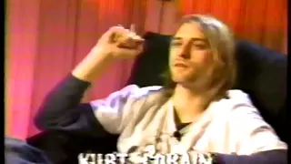 Kurt Cobain - MTV Special on drugs -Kurt talks briefly about drugs (1993)