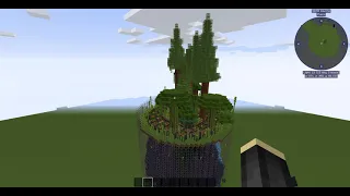Minecraft  1.16.4 Create Mod Massive Tree Farm and Furnace Engine Power Suplly