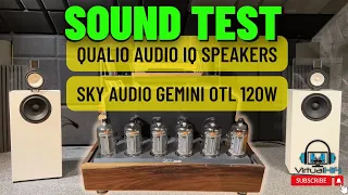 OTL Amplifier  - Sky Audio  &  Qualio IQ Open Baffle Loudspeakers -- Sound Test