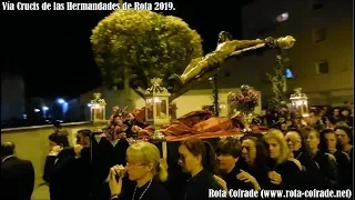 VÍA CRUCIS DE LAS HERMANDADES DE ROTA 2019 - ROTA COFRADE.