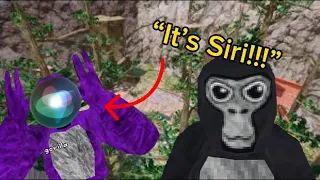 Siri Voice Acting in Gorilla Tag!!!