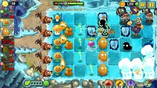 Plants vs Zombies 2 Frostbite Caves day 26 / Растения против Зомби 2 Обмороженные Пещеры день 26