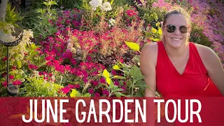 HOT June Garden Tour 2023 😎😎😎 || Summer Garden Tour || Cut Flower Garden || Summer Flower Garden