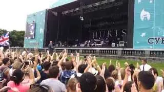 Hurts - Silver Lining - Moscow, Subbotnik Festival, 06.07.13