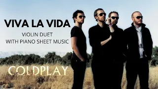 Viva La Vida Violin Sheet Music