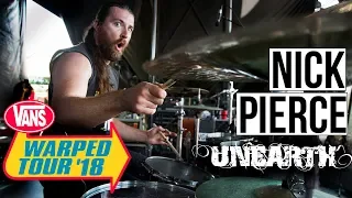 Nick Pierce | Unearth-"Incinerate" (WARPED TOUR '18 PERFORMANCE)