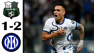 Inter Milan vs Sassuolo 2 - 1 | Serie A TIM | Full Match Highlights