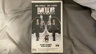 Opening To Men in Black II 2002 VHS Australia