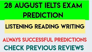 28 August 2021 Ielts Exam Prediction// IDP// Academic // Writing tasks