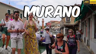 Italy Most Popular Island | 4K City Walk Tour | Murano Island