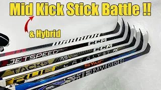 What is the BEST Mid & Hybrid Kick Point Hockey Stick
