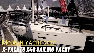 The new 2024 X-Yachts X49 Sailing Yacht - Luxury Yacht Review  | BoatTube