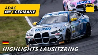 Highlights ADAC GT4 Germany Lausitzring | Rennen 1 | Deutsch | ADAC Motorsports