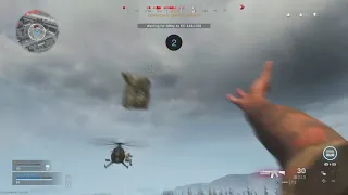 C4 to a helicopter! COD Warzone.