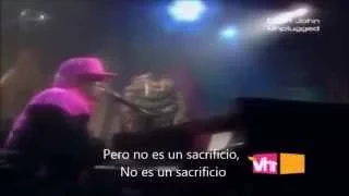 ELTON JOHN "Sacrifice" (LIVE, 1990) SUBTITULADA AL ESPAÑOL