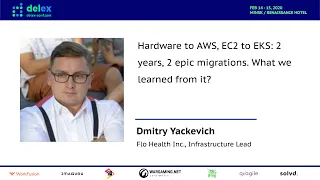 Hardware to AWS, EC2 to EKS: 2 years, 2 epic migrations. (Dmitry Yackevich, Belarus) [RU]