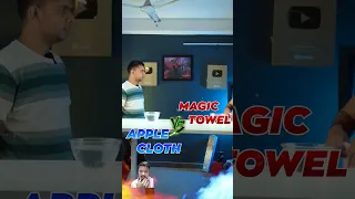 Apple Cloth VS Magic Towel #funny #comedy #freefire #experiment #challenge #techmaster #shorts