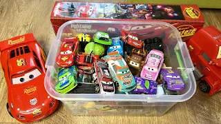 Looking for Lightning McQueen Cars: Lightning McQueen, Tow Mater, Cruz Ramirez, Chick Hicks, Red