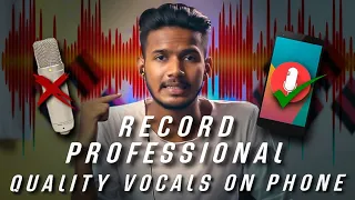 How To Record Professional Quality Vocals on Phone | Shaurya Kamal