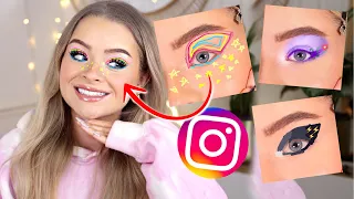 SUBSCRIBERS DRAW MY MAKEUP LOOKS!!