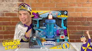 Imaginext DC Super Friends Bat Tech Bat Cave Unbox And Play #dcsuperfriends #BatmanUnboxing #batman