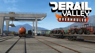 Can We Climb The Steep Grade? (Freight Haul Mission) - Derail Valley