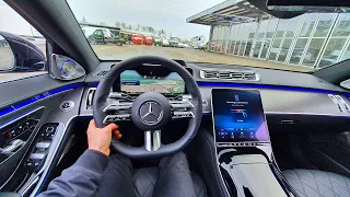 Mercedes S-Class Long 2021 Test Drive Review POV