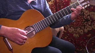 Russian 7str.Guitar. Отцвели уж давно. Обработка С.Орехова