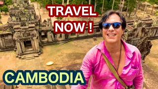 Stop Procrastinating Travel Now! Takeo Temple Cambodia, Digital Nomad Minimalist backpacking