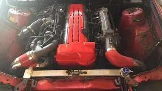 Veejaro spinning a 2jz powered E30🔥🔥