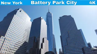 【4K】MANHATTAN | BATTERY PARK CITY | NYC | 2021 | NEW YORK