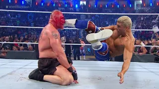 Brock Lesnar Vs Cody Rhodes Full Match WWE Backlash 2023 Highlights