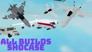 All Plane Crazy Builds Showcase | Roblox