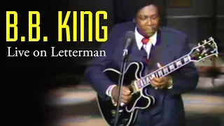 B.B. King | "The Thrill Is Gone" The Late Show With David Letterman