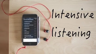Intensive listening | Random language learning tip #6