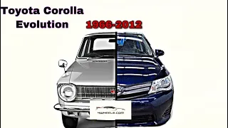 Toyota Corolla Evolution 1966 to 2012