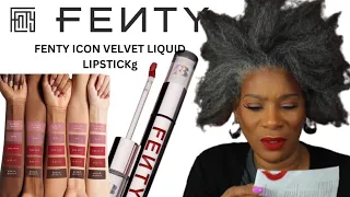 FENTY ICON VELVET LIQUID LIPSTICK     |  Beauty Over 40