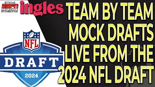 LIVE Team-By-Team 7 Round NFL Mock Drafts From The 2024 NFL Draft!