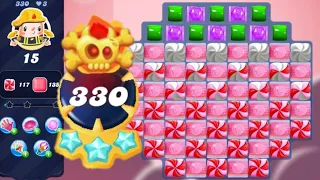 Candy Crush Saga Level 330 || Legendary Level || No Boosters || 3 Sugar Stars 🌟🌟🌟